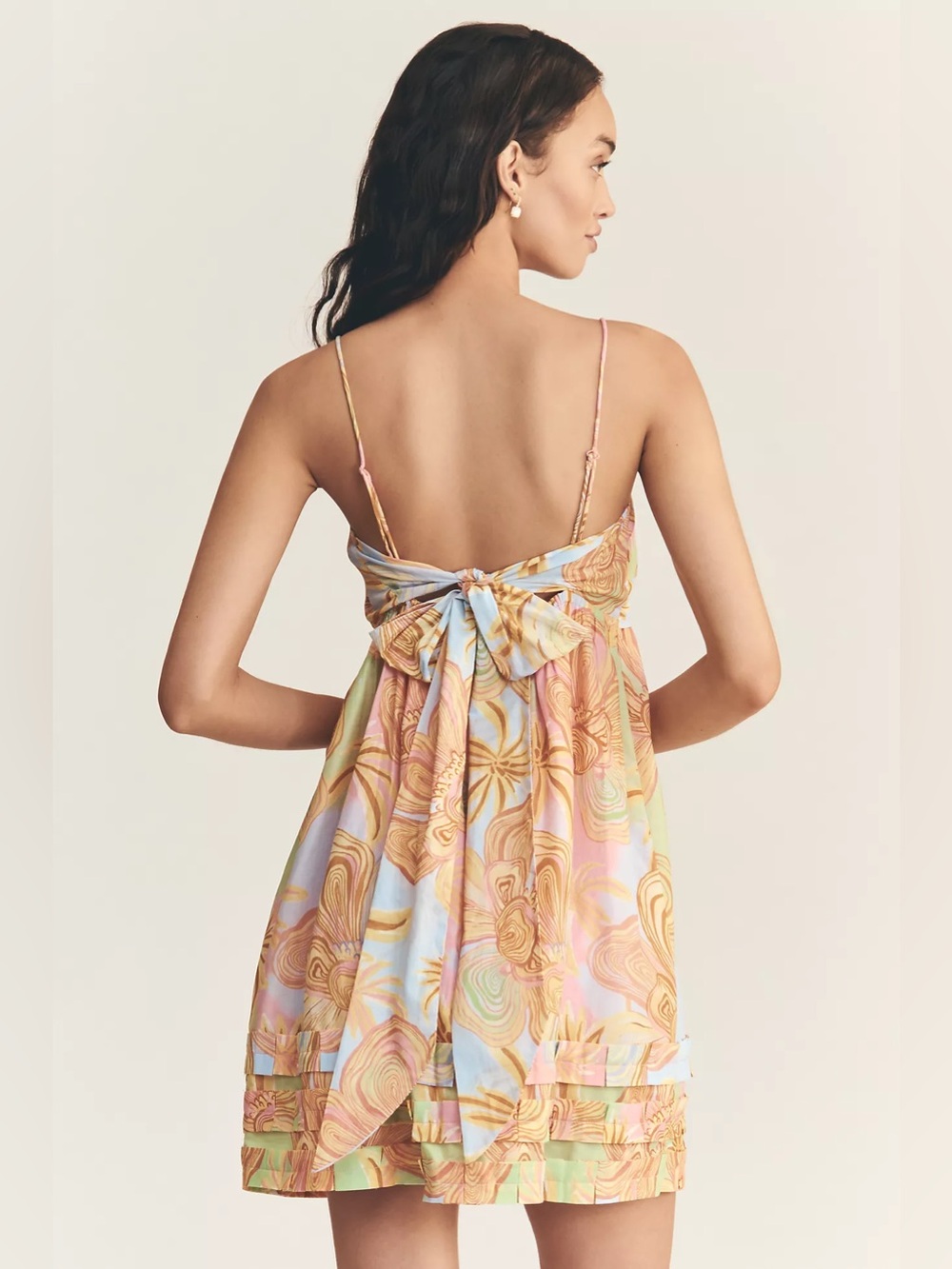 Farm Rio x Anthropologie Sleeveless Printed Mini Dress - Picture 4 of 7
